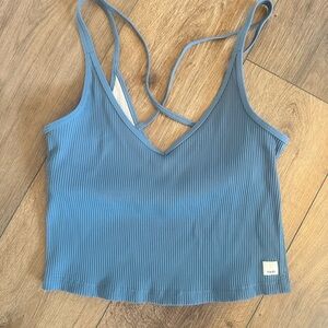 Vuori rubbed tank top